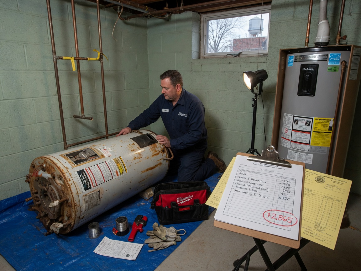 Cost Guide for Water Heater Replacement in Harwood Heights