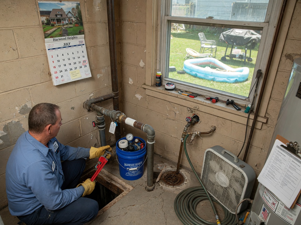 Preparing Your Plumbing for a Harwood Heights Summer Vacation