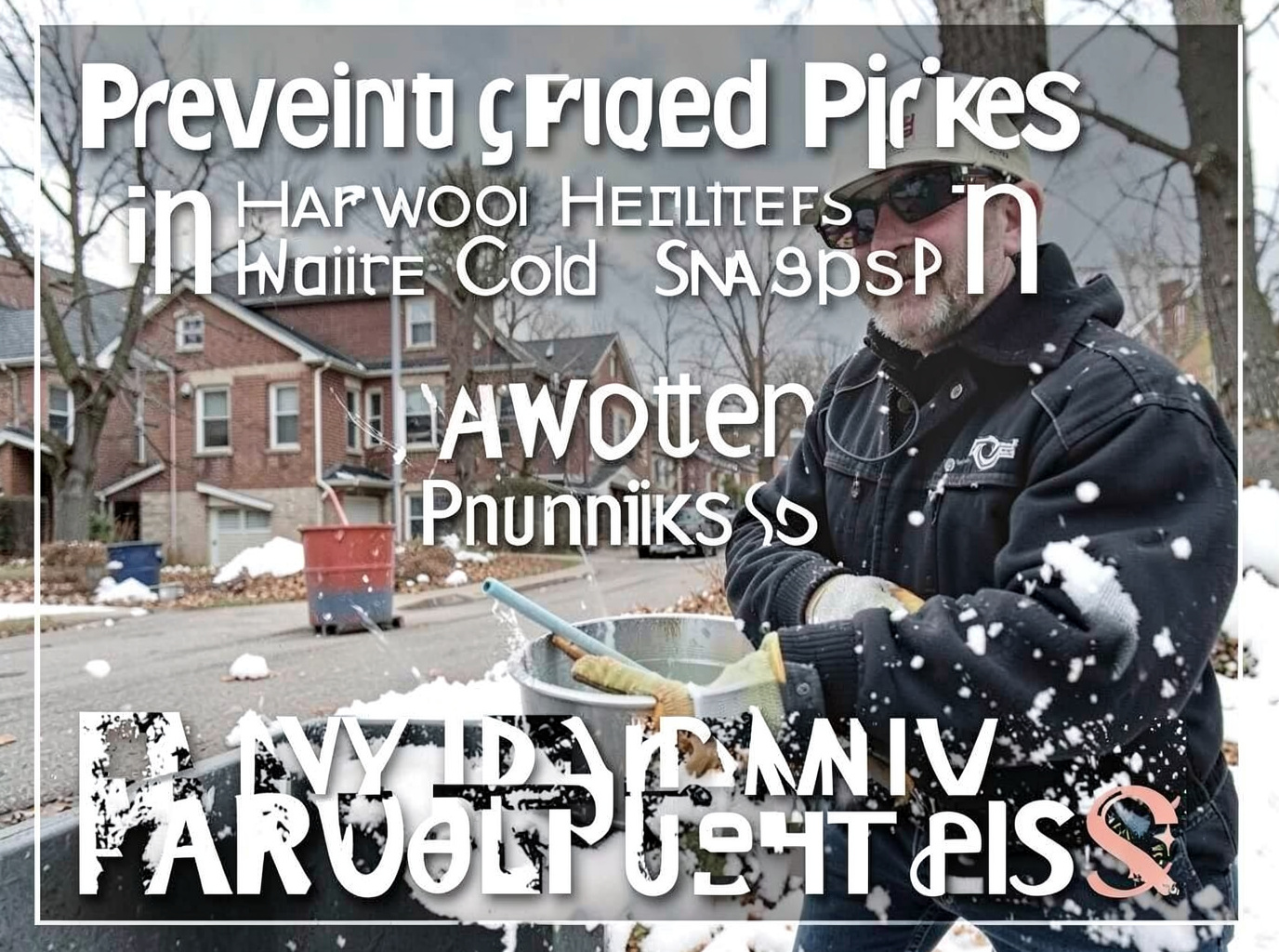 Preventing Frozen Pipes in Harwood Heights During Winter Cold Snaps