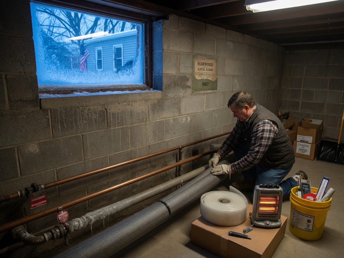 Preventing Frozen Pipes in Harwood Heights Homes