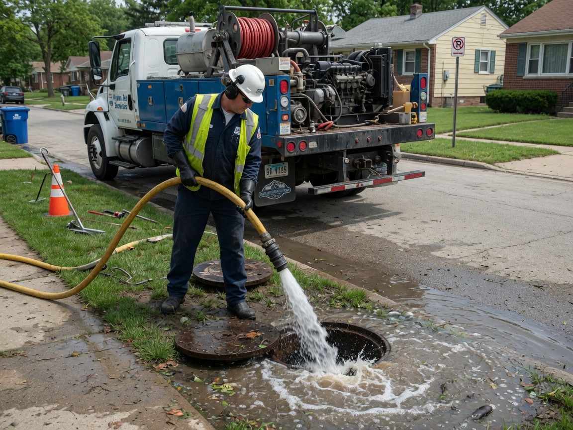 Hydro Jetting in Harwood Heights, IL